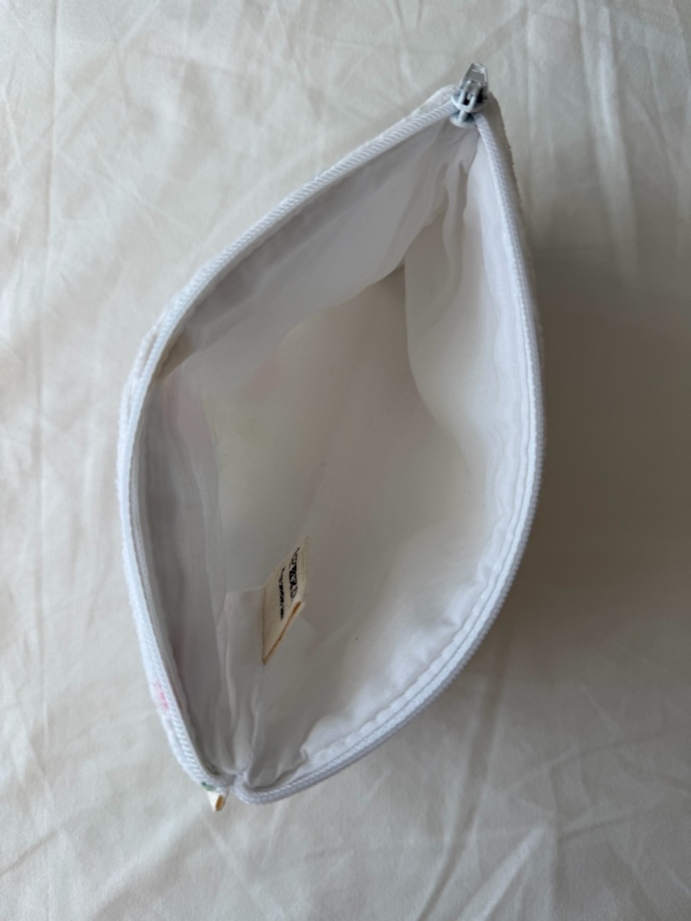 Djerf Avenue White Terry Pouch in berry Fruit Print - Picture 3 of 3